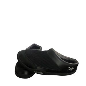 KURU Men's Black and Gray Slip-On Loafers